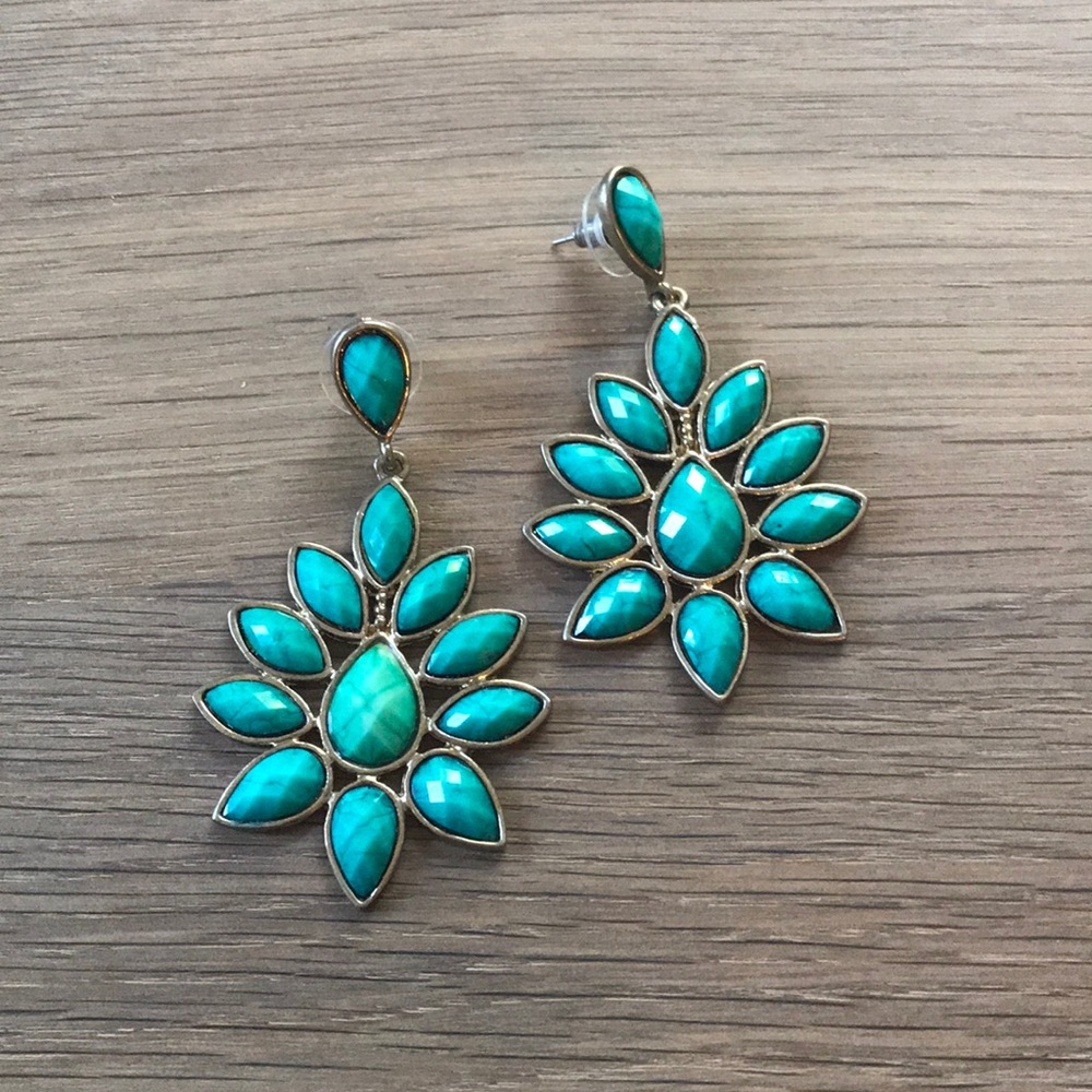 Amrita Singh Turquoise Drop Earrings